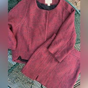 XS S Boucle skirt Suit Blazer Co-ord Set